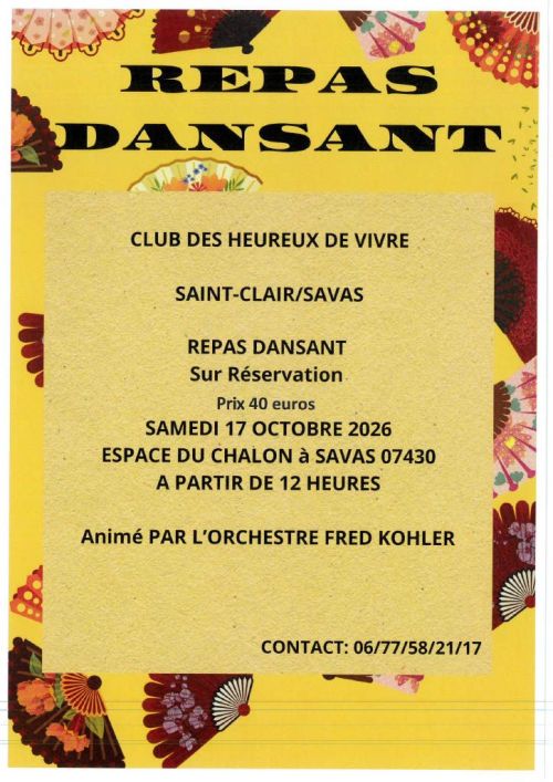 REPAS DANSANT