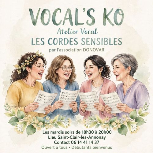 atelier vocal Les Cordes Sensibles