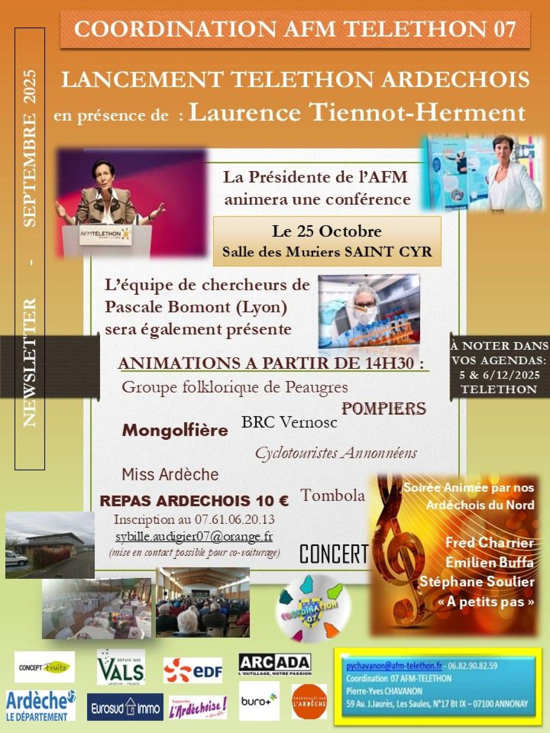 Lancement du Téléthon 07