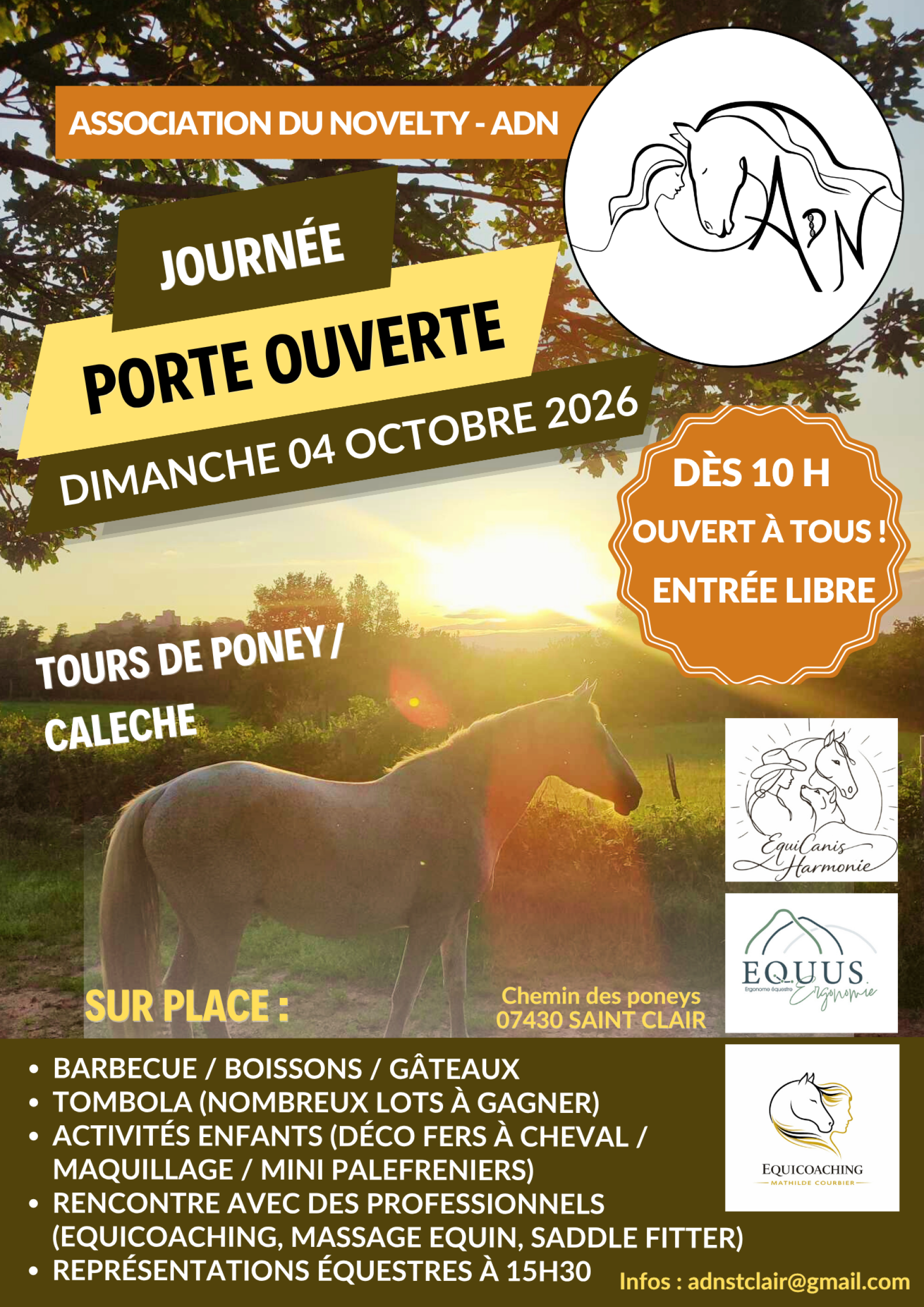 porte ouvert ADN