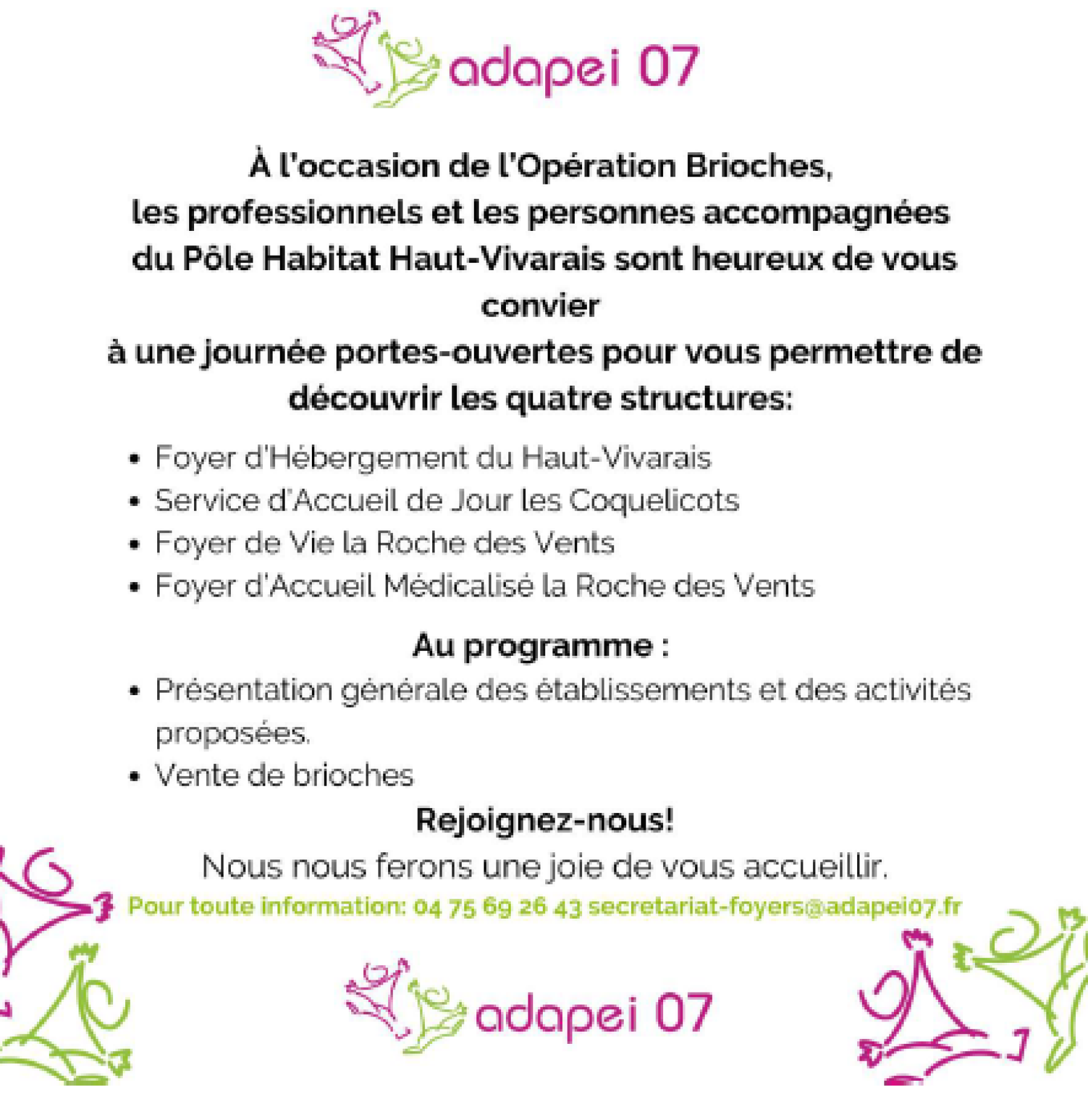 Porte ouverte ADAPEI