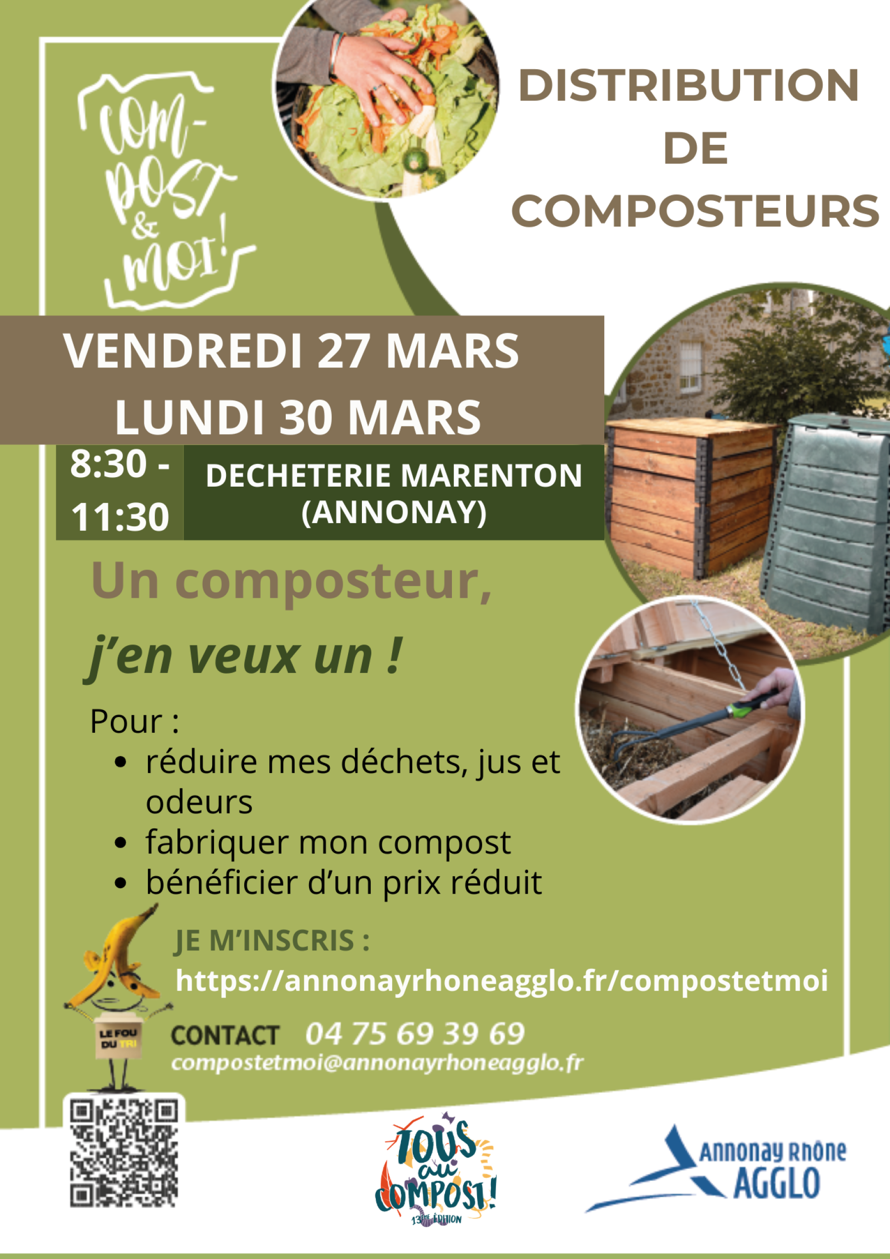 distribution composteur mars