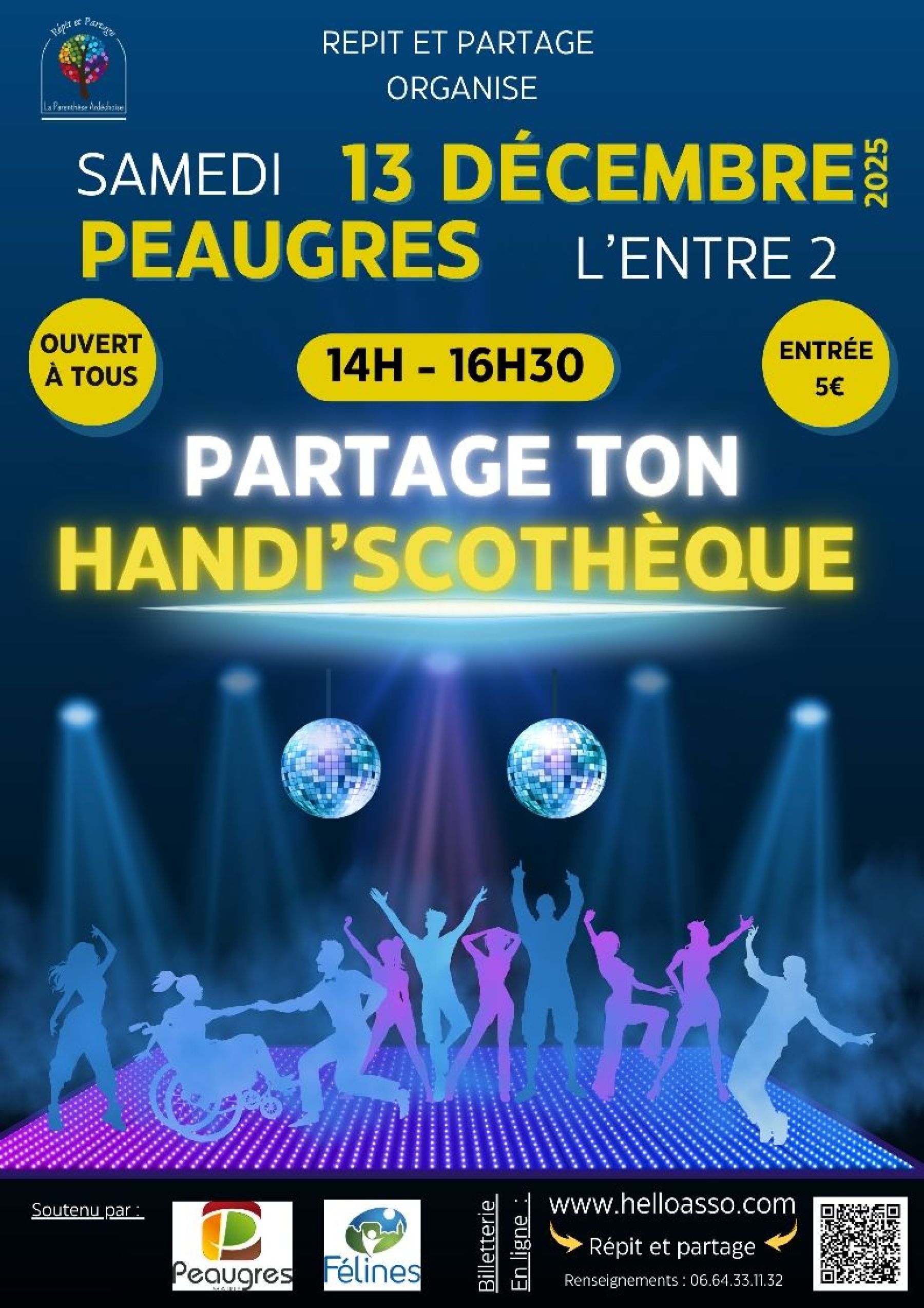 après-midi Handi'scothèque