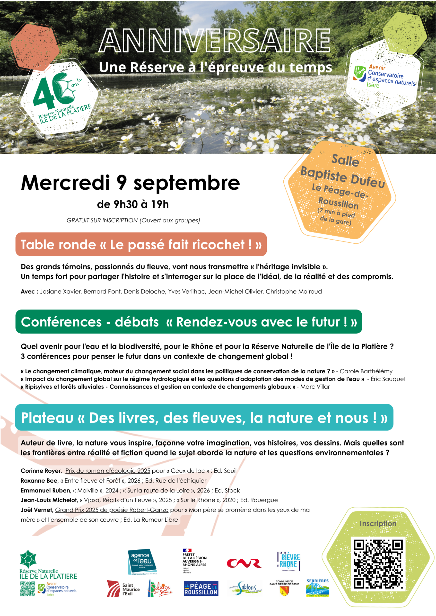 40 ans de l'ile de la platière