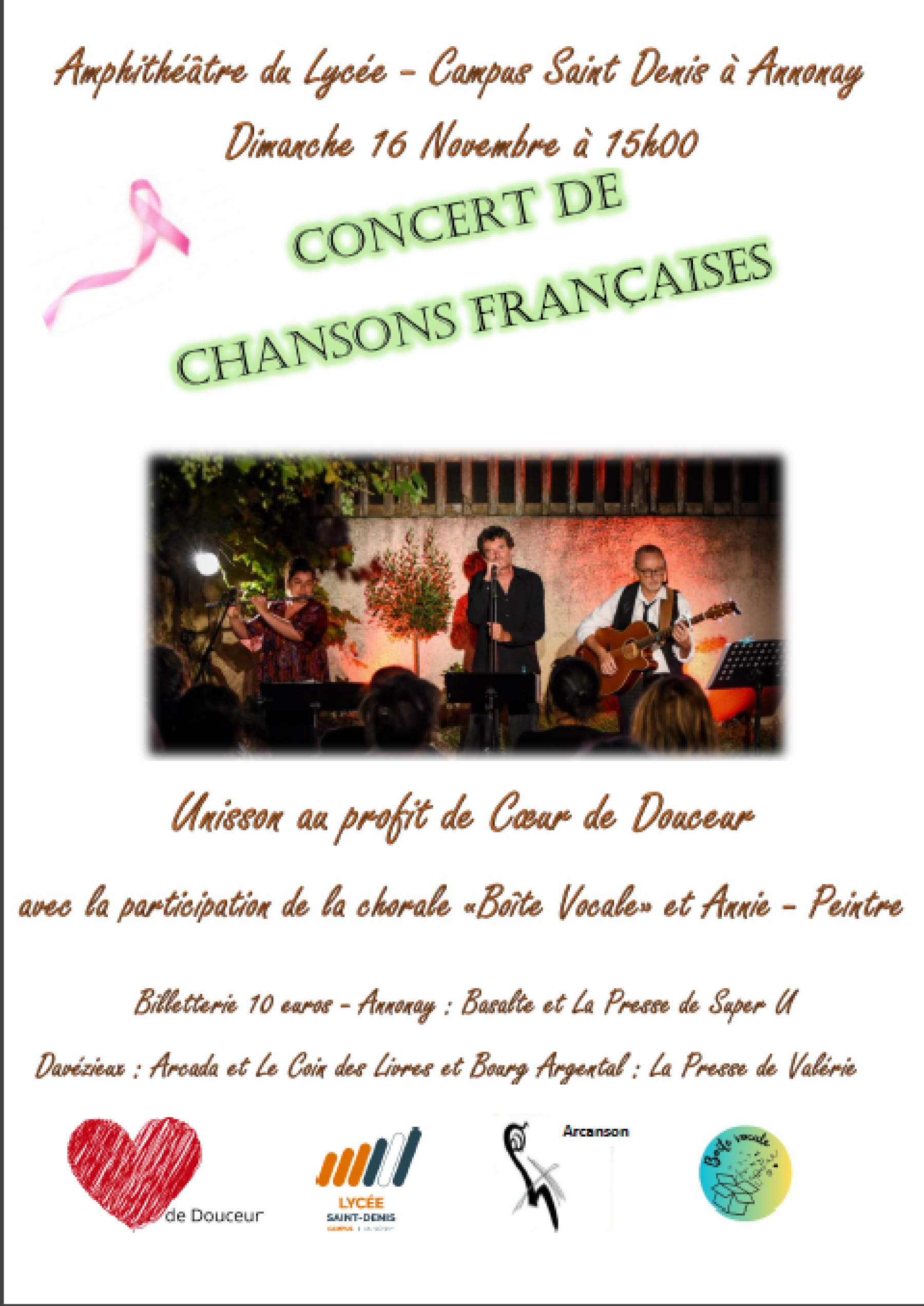 Concert coeur de douceur