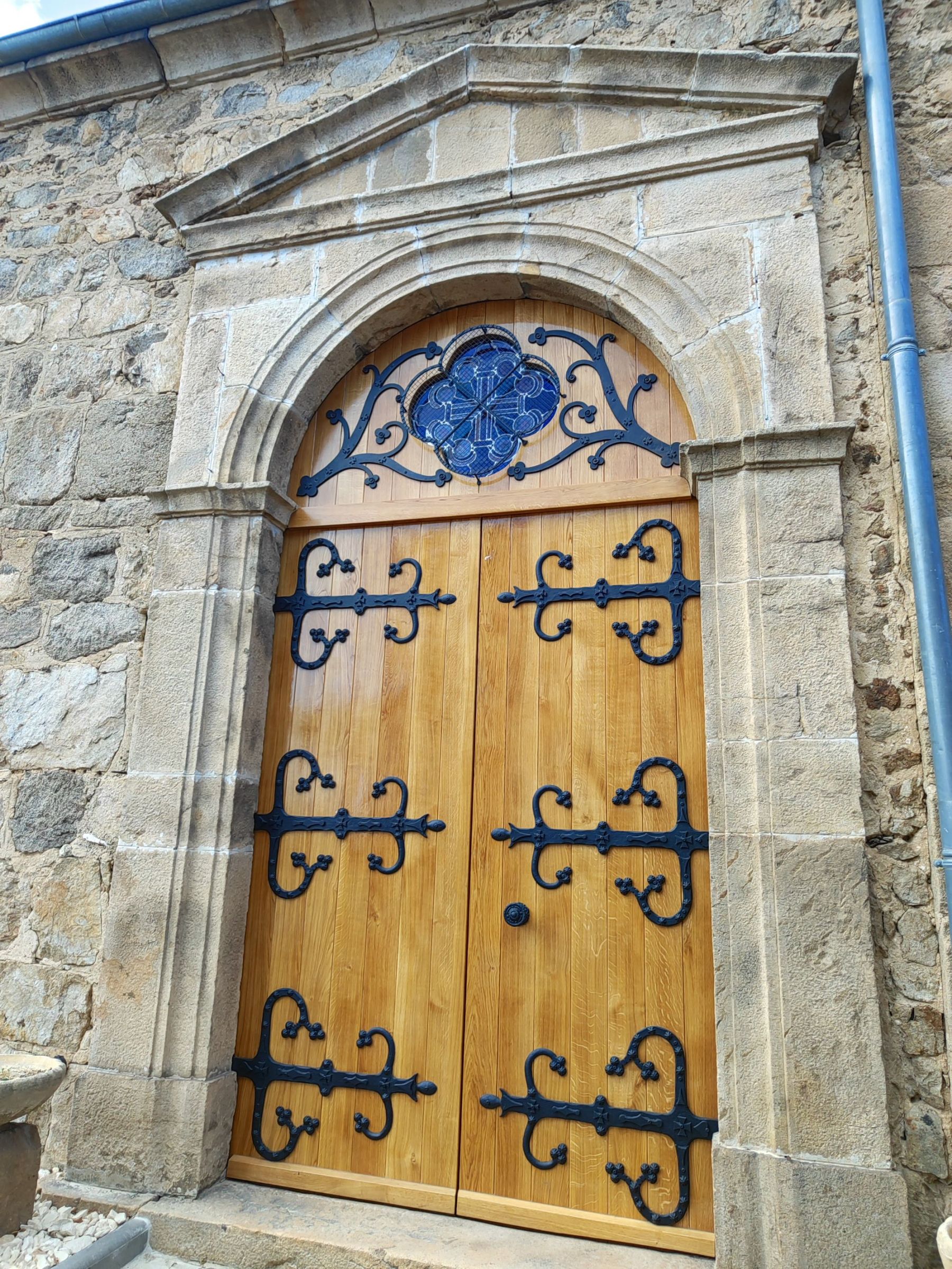 porte de l'église