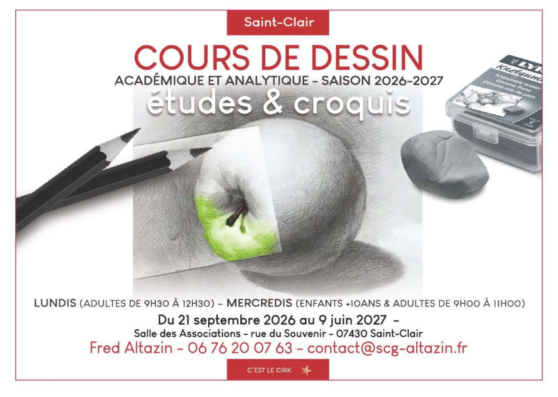 Cours de dessin