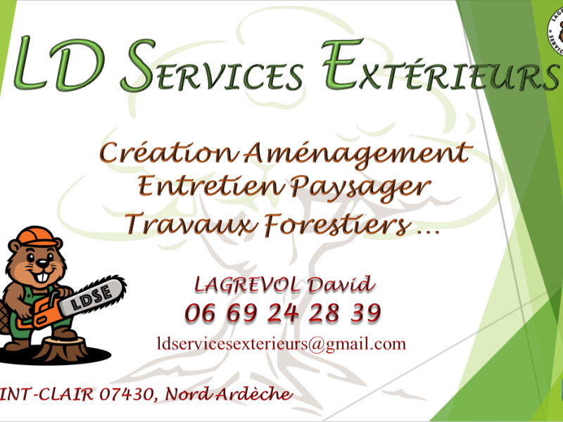 Nouvelle entreprise de Services Extérieurs à St Clair