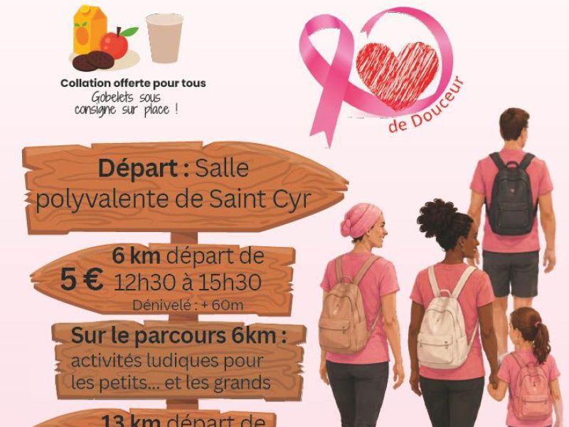 Balade de Coeurs d'octobre Rose