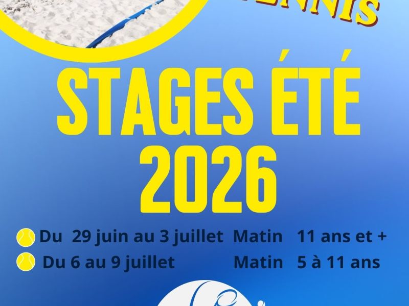 Stage de Tennis
