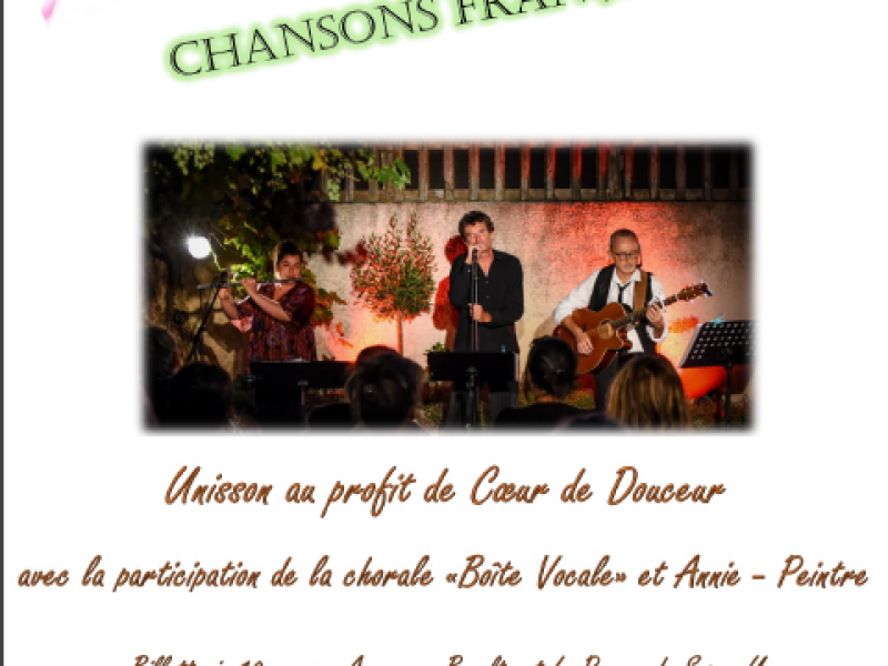 Concert de chanson française