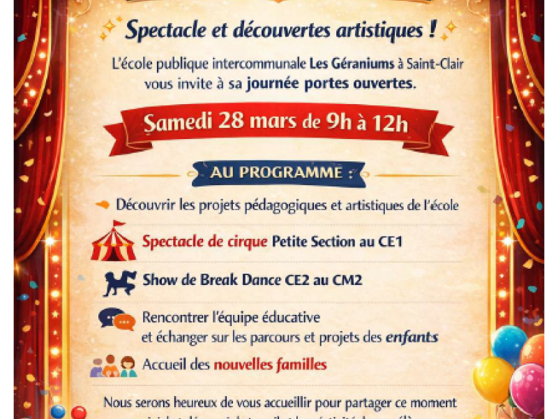 Porte ouverte école 