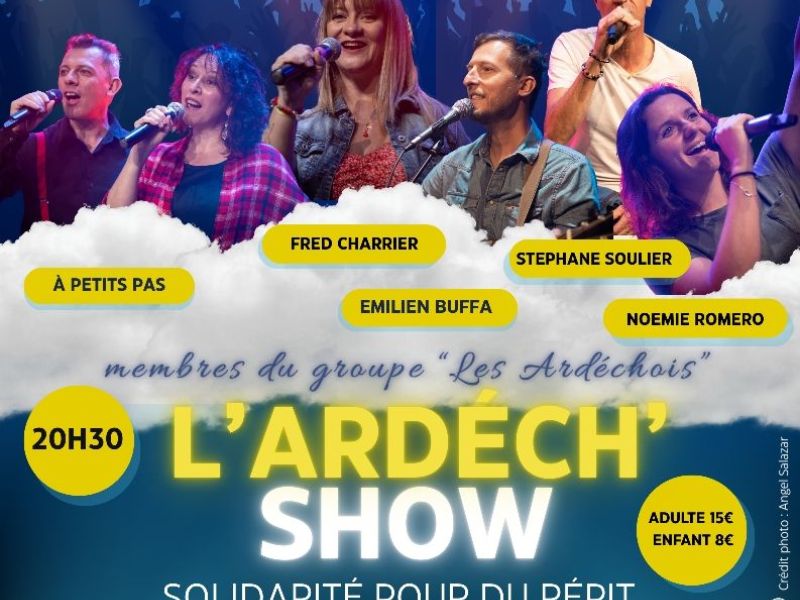 Concert Ardèch’Show – “solidarité pour du Répit