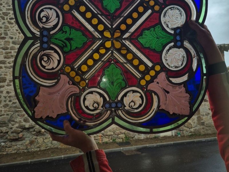 Rénovation de la porte de l'église, la suite !