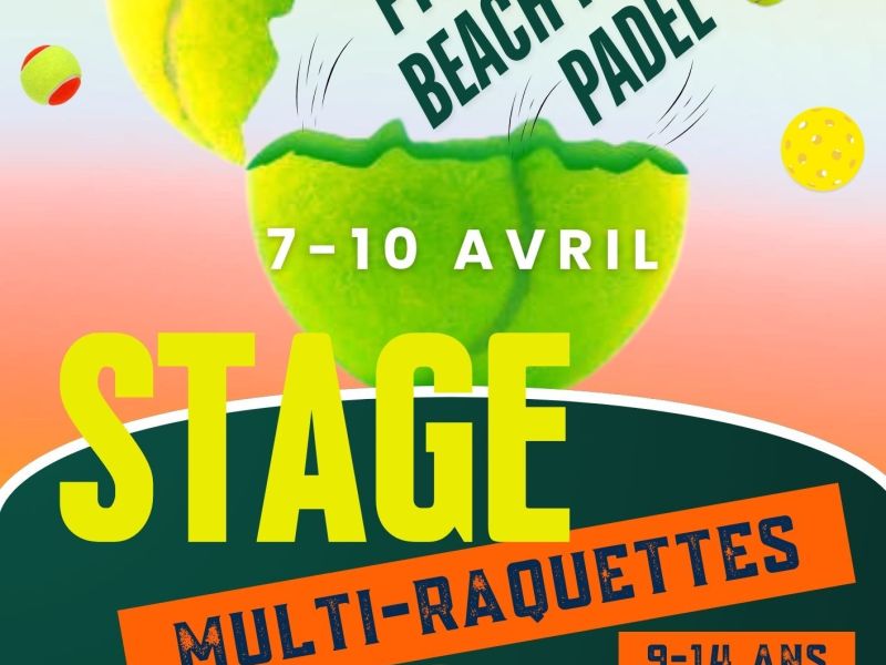 Stage multi-raquettes