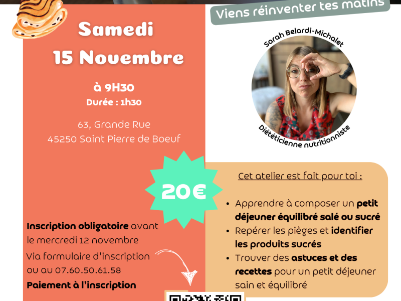 Atelier petit déjeuner