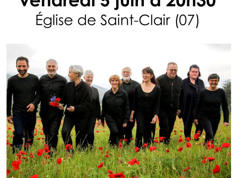 Concert de l'ensemble vocal Hespéryade