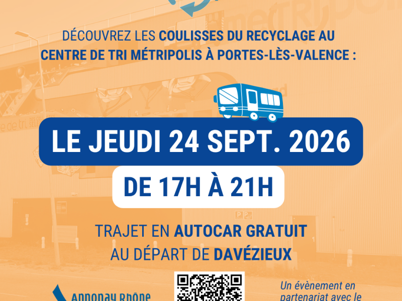 Venez visiter le centre de tri MéTripolis